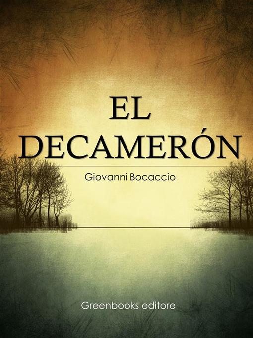 Title details for El Decamerón by Giovanni Boccaccio - Available